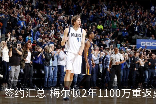 签约汇总-梅尔顿2年1100万重返勇士 哈里斯加盟马刺